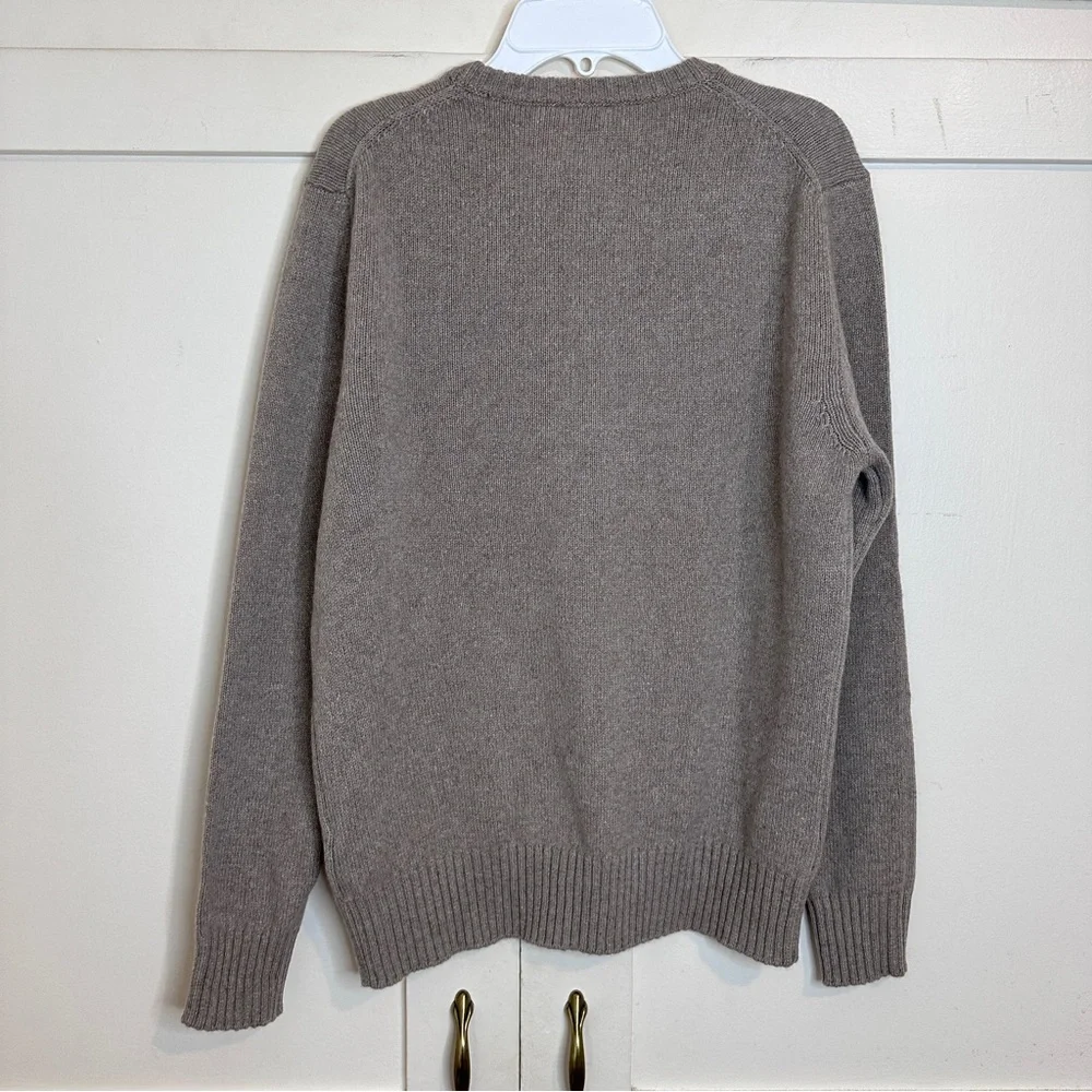 AskET Cashmere Sweater In Light Brown Small Short - Picture 6 of 8